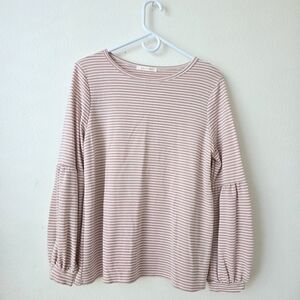 Lake Flower Striped Top